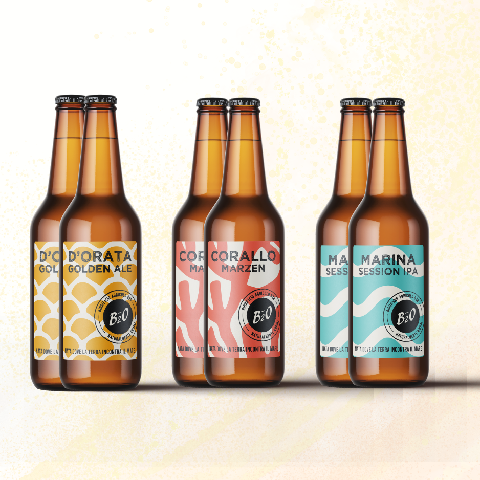 6Pack Nuova Linea B2O 75cl - Marina, D'Orata, Corallo